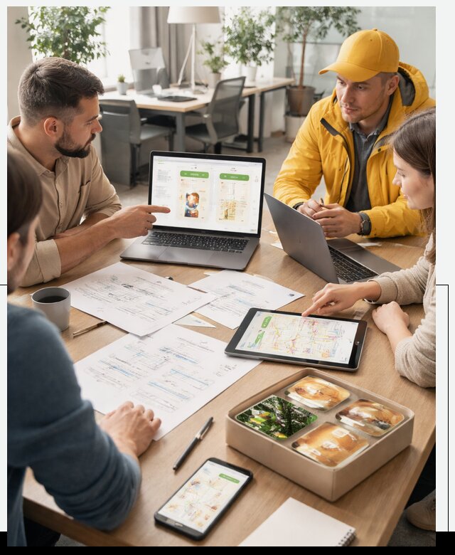 Разработка агрегатора доставки еды в Великом Новгороде от 15345 р., АвикейВлк